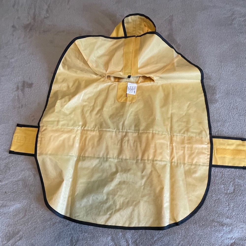 Fashion Pet Yellow Reflective Dog Rain Coat - Picture 12 of 13